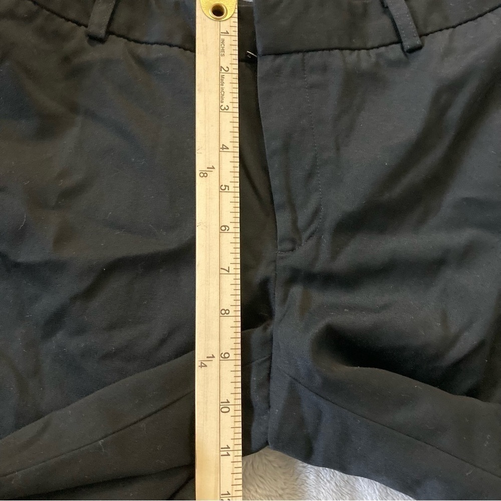 Ralph Lauren Blue Label 100% Wool Black Cuffed Wide Leg Dress Trouser Pants Size - Picture 8 of 12